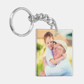 Cute Best Grandpa Ever Photo Sleutelhanger (Voorkant Links)