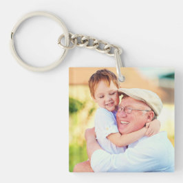 Cute Best Grandpa Ever Photo Sleutelhanger