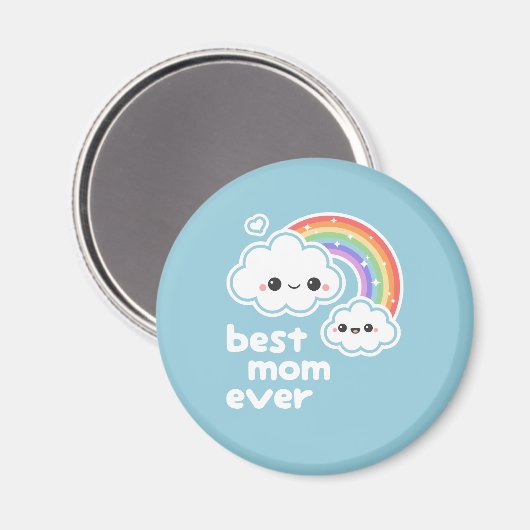 Cute Best Mam Magneet (Voorkant / Achterkant)