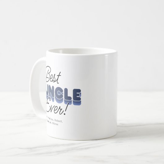 Cute Best oom Ever Koffiemok (Voorkant links)