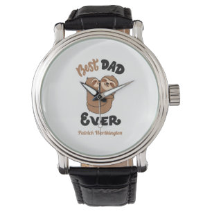 Cute Best Pap Ever Sloth Horloge