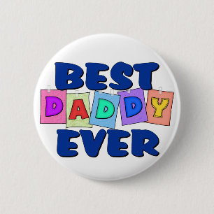 Cute Best Papa EVER Ronde Button 5,7 Cm