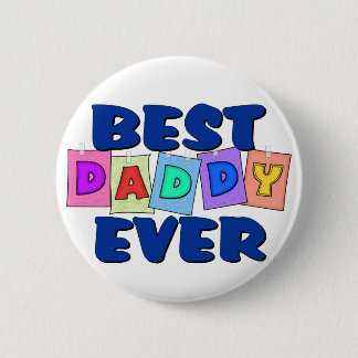 Cute Best Papa EVER Ronde Button 5,7 Cm