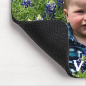 Cute Best papa ooit gepersonaliseerde foto Muismat (Hoek)