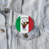 Cute Best Pizza Maker Button (In situ)