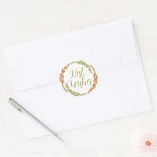 Cute Best Wwish WreatSticker Ronde Sticker
