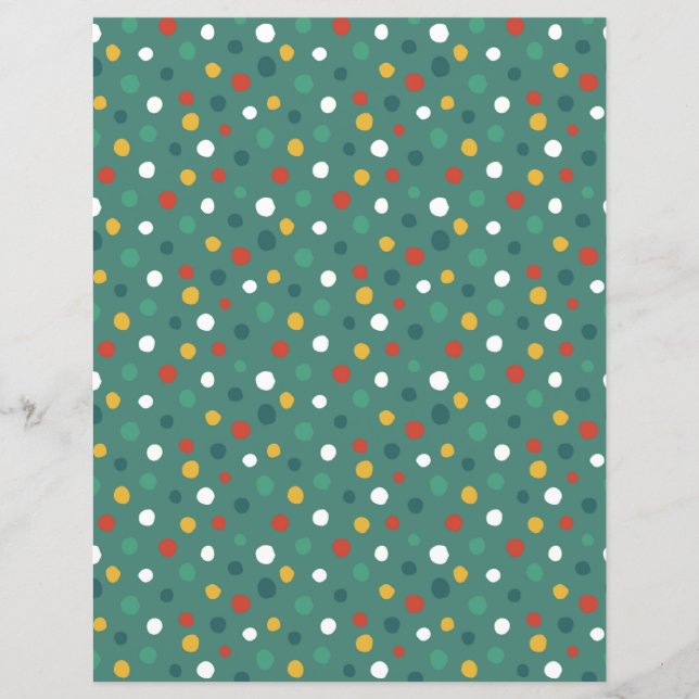 Cute Beste Santa Scrapbook paper (Voorkant)