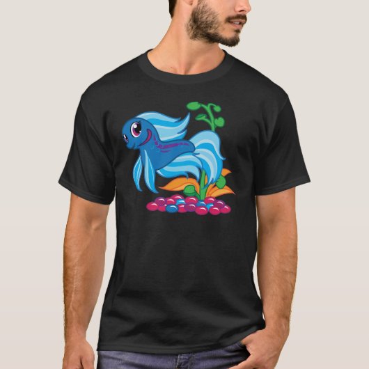 Cute Betta T-shirt (Voorkant)