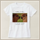 Cute BFF Bestie Llama T-shirt