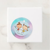 Cute BFF Besties Kawaii Cadeaus voor Meisjes Vrien Bedankjes Labels (In situ)