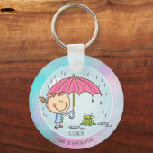 Cute BFF Besties Kawaii Cadeaus voor Meisjes Vrien Sleutelhanger (Voorkant)