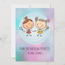 Cute BFF Besties Kawaii Gifts for Girls Friends