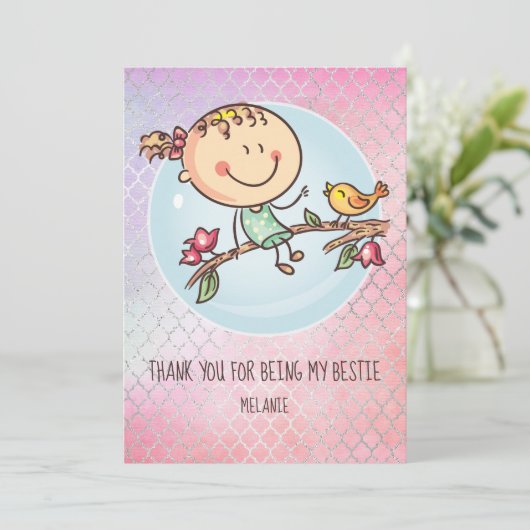 Cute BFF Besties Kawaii Gifts for Girls Friends (Staand voorkant)