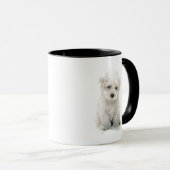 Cute Bichon Frise Coffee Mok (Voorkant rechts)