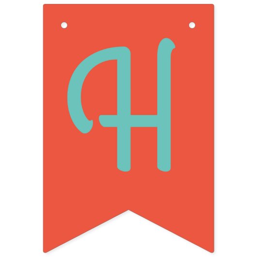 Cute Bicycle Kinder Bike Birthday Party Cycling Vlaggetjes (Tweede vlag)