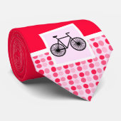 Cute Bicycle Stropdas (Opgerold)