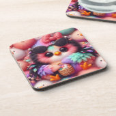 Cute Bier Onderzetter (Linkerzijde)