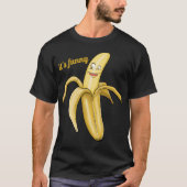 Cute Big Banana shirt - grappige Cartoon Caracter (Voorkant)