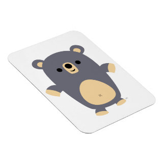 Cute Big Blue Cartoon Beer Flexible Magnet Magneet