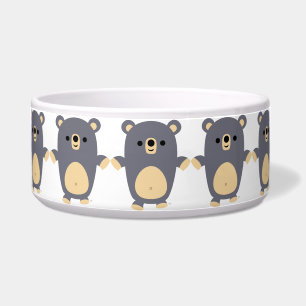 Cute Big Blue Cartoon Beer Pet Bowl Voerbakje