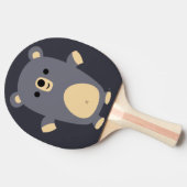 Cute Big Blue Cartoon Beer Ping Pong Paddle Tafeltennisbatje (Zijkant)