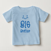 Cute Big Brother Baby/Kind T-Shirt voor jongens (Voorkant)