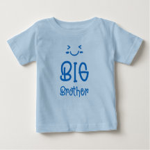 Cute Big Brother Baby/Kind T-Shirt voor jongens