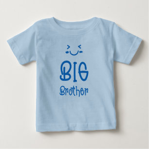 Cute Big Brother Baby/Kind T-Shirt voor jongens