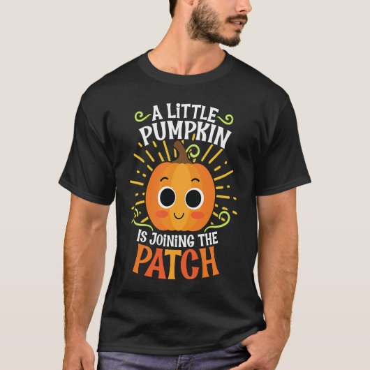 Cute Big Brother Pumpkin Thanksgiving Pregnancy An T-shirt (Voorkant)
