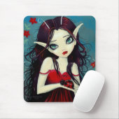 Cute Big Eye Ladybug Fairy Mousepad Muismat (Met muis)