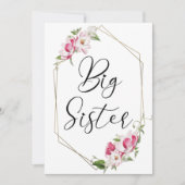 Cute Big Sister Kaart (Voorkant)