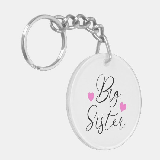 Cute Big Sister Sleutelhanger (Voorkant Links)