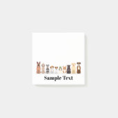 cute big&small dogs design post it post-it® notes (Voorkant)