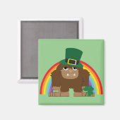 Cute Bigfoot Leprechaun Magneet (Voorkant / Achterkant)