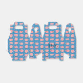 Cute Biggetje Gable Favor Box Bedankdoosjes (Uitgevouwen)