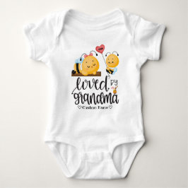 Cute bijen - geliefd bij oma | Grootkind Gift Romper
