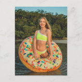 Cute Bikini Girl Briefkaart (Voorkant)