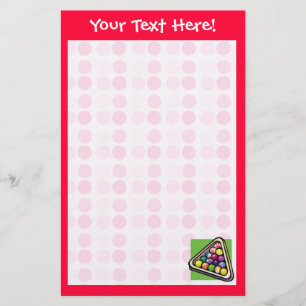 Cute Billiards Briefpapier
