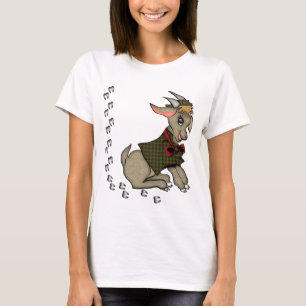 Cute Billy Goat met Bowtie T-shirt