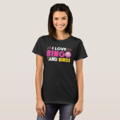Cute Bingo Design For Casino Game Bingo Lover T-shirt (Voorkant volledig)
