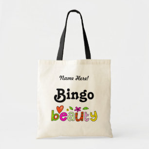 Cute Bingo Personaliseer de Speler van de Prijs va Tote Bag