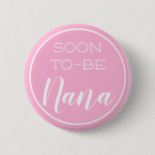 Cute! Binnenkort Nana-toets Ronde Button 5,7 Cm (Voorkant)