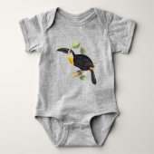 Cute bird baby bodysuit (Voorkant)
