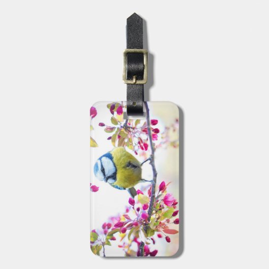 Cute Bird Bagagelabel (Voorkant verticaal)