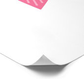 Cute Bird Bunting Poster (Hoek)