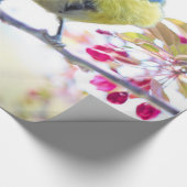 Cute Bird Cadeaupapier (Hoek)