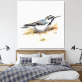 cute bird canvas afdruk (Insitu (Slaapkamer))