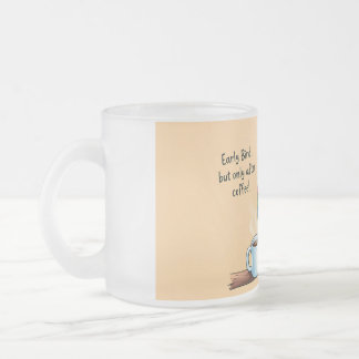 Cute Bird Coffee Mug for Early Birds Matglas Koffiemok