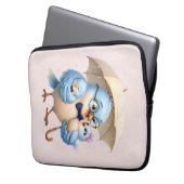 Cute Bird Electronics Bag Cadeau Laptop Sleeve (Voorkant Links)