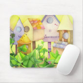 Cute Bird Houses Muismat (Met muis)
